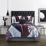Chic Home Aello Quilt Set Large Scale Abstract Floral Pattern Print Bedding - Decorative Pillow Shams Included - Multi