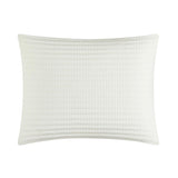 Hayden Quilt Set Striped Box Stitched Design Bed In A Bag Beige