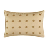 Hayden Quilt Set Striped Box Stitched Design Bed In A Bag Sand