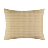 Hayden Quilt Set Striped Box Stitched Design Bed In A Bag Sand