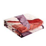 Chic Home Trident Quilt Set Contemporary Large Scale Floral Print Design Bedding - Pillow Shams Included - 3 Piece - Pink