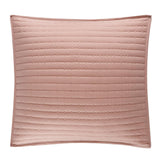 Chic Home Xavier Quilt Set Geometric Square Tile Pattern Bedding - Pillow Shams Included - 3 Piece - Rose