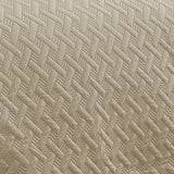 RT Designers Collection Bella 3pc Pinsonic Premium Quality All Year Round Quilt Set for Revitalize Bedroom with Camel