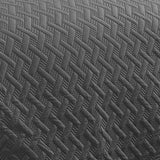 RT Designers Collection Bella 3pc Pinsonic Premium Quality All Year Round Quilt Set for Revitalize Bedroom with Charcoal