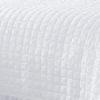 RT Designers Collection Bolla Ruff 3 Pieces Washed Lightweight Quilts Set For Bedding White