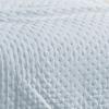 RT Designers Collection Cayla 3 Pieces Washed Pinsonic Lightweight Quilts Set For Bedding Blue