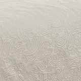 RT Designers Collection Milla 3pc Pinsonic Premium Quality All Season Quilt Set for Revitalize Bedroom With Beige
