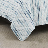 RT Designers Collection Melrose Kyle 3-Pieces Elegant Stitched Quilt Set OB Multicolor