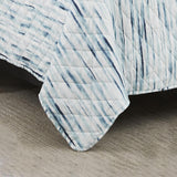 RT Designers Collection Melrose Kyle 3-Pieces Elegant Stitched Quilt Set OB Multicolor