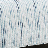 RT Designers Collection Melrose Kyle 3-Pieces Elegant Stitched Quilt Set OB Multicolor
