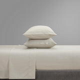 Chic Home Denise Sheet Set Super Soft Graphic Herringbone Print Design - Includes 1 Flat, 1 Fitted Sheet, and 1 Pillowcase - 3 Piece - Twin 66x102"