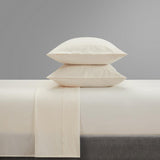 Chic Home Casey Sheet Set Solid Color Washed Garment Technique - Includes 1 Flat, 1 Fitted Sheet, and 1 Pillowcase - 3 Piece - Twin 66x102"