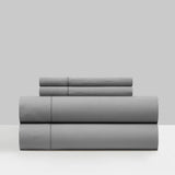 Chic Home Casey Sheet Set Solid Color Washed Garment Technique - Includes 1 Flat, 1 Fitted Sheet, and 1 Pillowcase - 3 Piece - Twin 66x102"