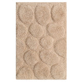 Luxurious Super Soft Non-Skid Cotton Bath Rug 21" x 34" Natural by Castle Hill London