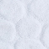 Luxurious Super Soft Non-Skid Cotton Bath Rug 24" x 40" White by Castle Hill London