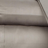 Castle Hill London 310 Thread Count Cotton Sateen Sheet Set Deep Pocket - Gray