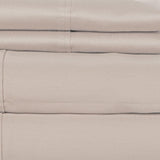 Castle Hill London 410 Thread Count Cotton Sateen Sheet Set Deep Pocket - Ash