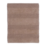 Knightsbridge Stylish And Comfortable All Season Traditional Wide Cut Design Cotton Bath Rug 17" X 24" Natural