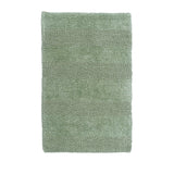 Knightsbridge Stylish And Comfortable All Season Traditional Wide Cut Design Cotton Bath Rug 17" X 24" Sage
