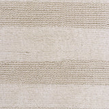 Knightsbridge Stylish And Comfortable All Season Traditional Wide Cut Design Cotton Bath Rug Set 20" X 30" Ivory