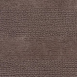 Knightsbridge Stylish And Comfortable All Season Traditional Wide Cut Design Cotton Bath Rug 20" X 30" White