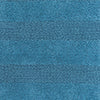 Knightsbridge Stylish And Comfortable All Season Traditional Wide Cut Design Cotton Bath Rug 24" X 40" Light Blue