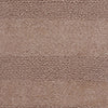 Knightsbridge Stylish And Comfortable All Season Traditional Wide Cut Design Cotton Bath Rug 24" X 40" Stone