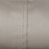 Castle Hill Premium Lightweight 330 Thread Count Cotton Sateen 4 Pieces Sheet Set Taupe