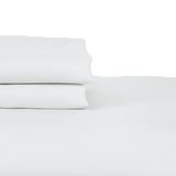 Castle Hill Premium Lightweight 330 Thread Count Cotton Sateen 4 Pieces Sheet Set Grey