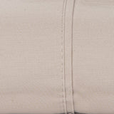 Castle Hill Premium Lightweight 330 Thread Count Cotton Sateen 4 Pieces Sheet Set Ash