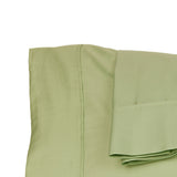 Castle Hill Premium Lightweight 440 Thread Count Cotton Sateen 4 Pieces Sheet Set Ocean Blue