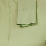 Castle Hill Premium Lightweight 440 Thread Count Cotton Sateen 4 Pieces Sheet Set Celedon