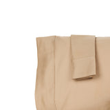 Castle Hill Premium Lightweight 440 Thread Count Cotton Sateen 4 Pieces Sheet Set Taupe