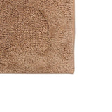 Super Soft Cotton Non Skid Back Sinking Bath Rug 20" x 30" Natural by Castle Hill
