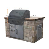 Summerset Shield 26" Build-in Grill Cover Ultimate Protection for Your Outdoor Furniture Gold