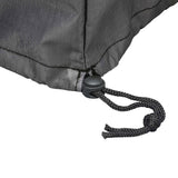 Summerset Shield Gold 2-Layer Polyester Fabric Outdoor Fire Table Cover - Charcoal Grey