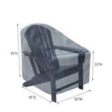 Summerset Shield Lounge Chair Chair Cover Ultimate Protection for Your Outdoor Furniture Mercury