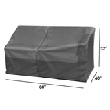Summerset Shield Modular Cover Ultimate Protection for Your Outdoor Furniture Loveseat Mercury