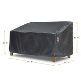 Summerset Shield Loveseat Cover Ultimate Protection for Your Outdoor Furniture Mercury