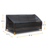 Summerset Shield Sofa Large Cover Ultimate Protection for Your Outdoor Furniture Mercury