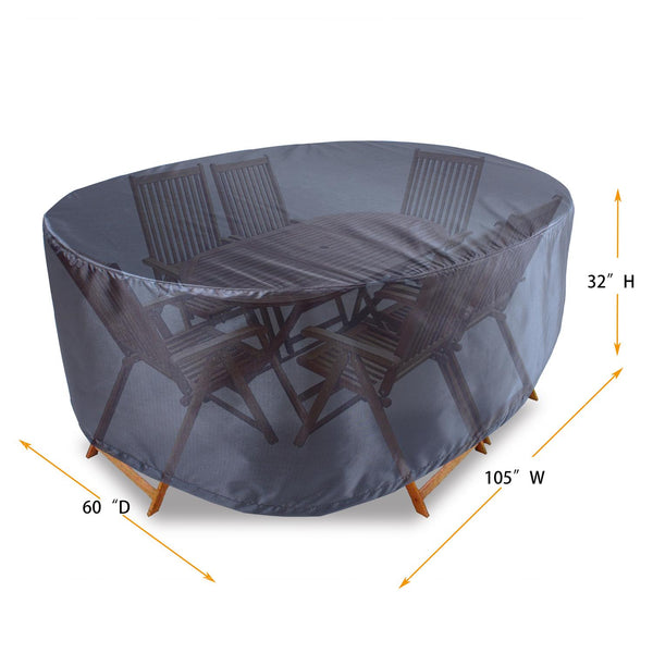 Summerset Shield Small Rectangle Dining Table Chairs Cover Ultimate Protection f