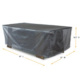 Summerset Shield Coffee Table Cover Ultimate Protection for Your Outdoor Furniture Mercury