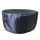 Summerset Shield Round Fire Table Cover Ultimate Protection for Your Outdoor Furniture Mercury