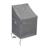 Summerset Shield Platinum 3-Layer Water Resistant Outdoor Club Chair Cover - Grey Melange