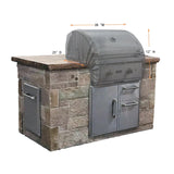 Summerset Shield Platinum 26" Build-in Grill Cover Ultimate Protection for Your Outdoor Furniture