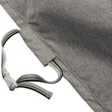 Summerset Shield Platinum 3-Layer Polyester Water Resistant Outdoor Fire Table Cover - Grey Melange