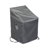 Summerset Shield Titanium 3-Layer Water Resistant Outdoor Club Chair Cover - Dark Grey