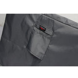 Summerset Shield Titanium 3-Layer Polyester UV Resistant Outdoor Circular Sofa Cover - 89x36", Dark Grey
