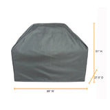 Summerset Shield Titanium 26" Grill Cart Cover Ultimate Protection for Your Outdoor Furniture
