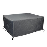 Summerset Shield Titanium 3-Layer Water Resistant Outdoor Coffee Table Cover - Dark Grey